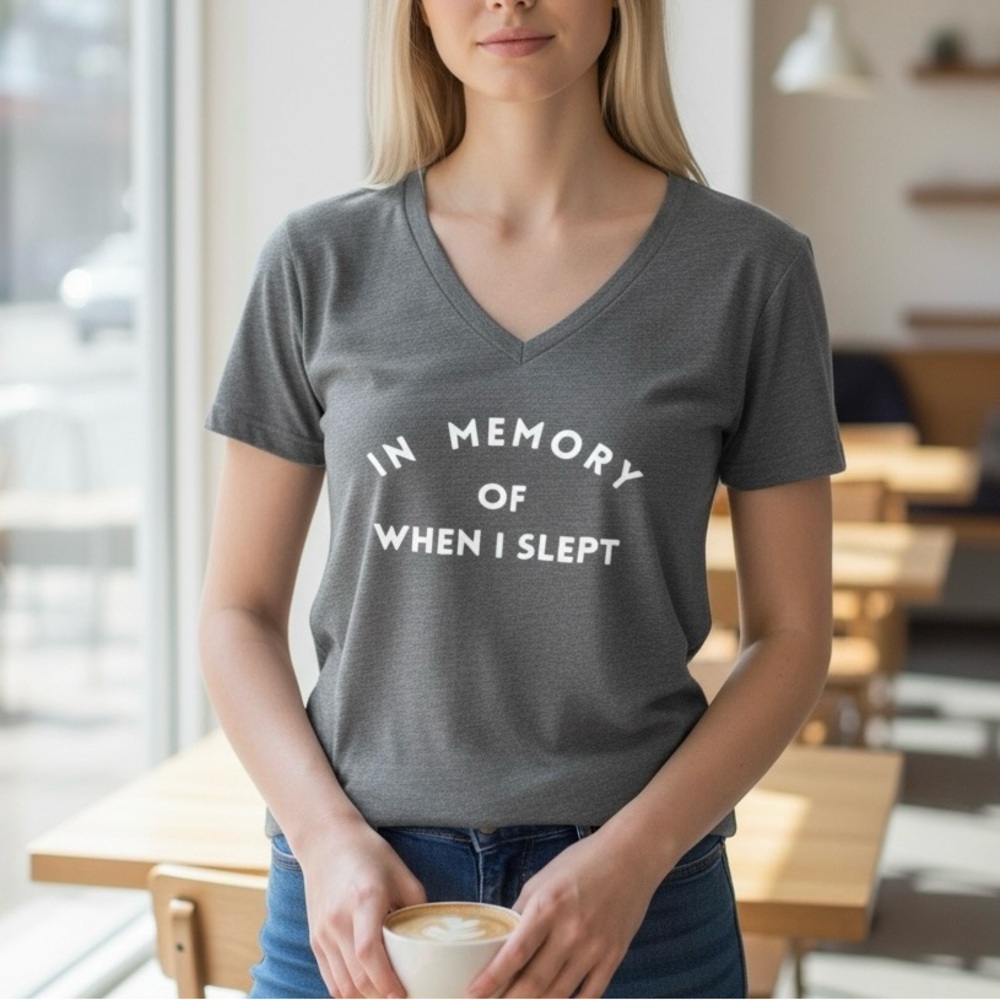 Tee “In Memory of when I slept” medium